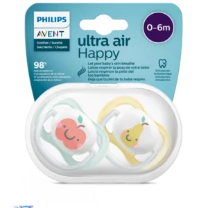 پستانک الترا ایر اونت 0-6 ماه سیب و گلابی