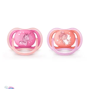 پستانک الترا ایر اونت 6-18 ماه طرح فرشته و اسب تکشاخ