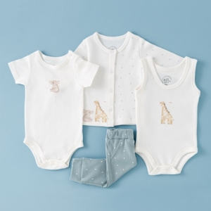 13 تکه نیلی طرح کوالا