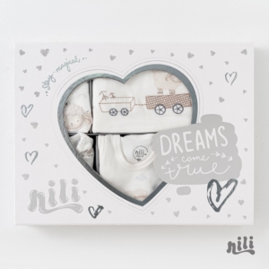 ست 13 تکه نیلی طرح قطار