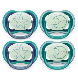 پستانک فیلیپس اونت الترا ایر 18-6 ماه مدل 376/13 شب تاب